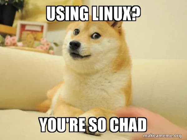 doge linux chad